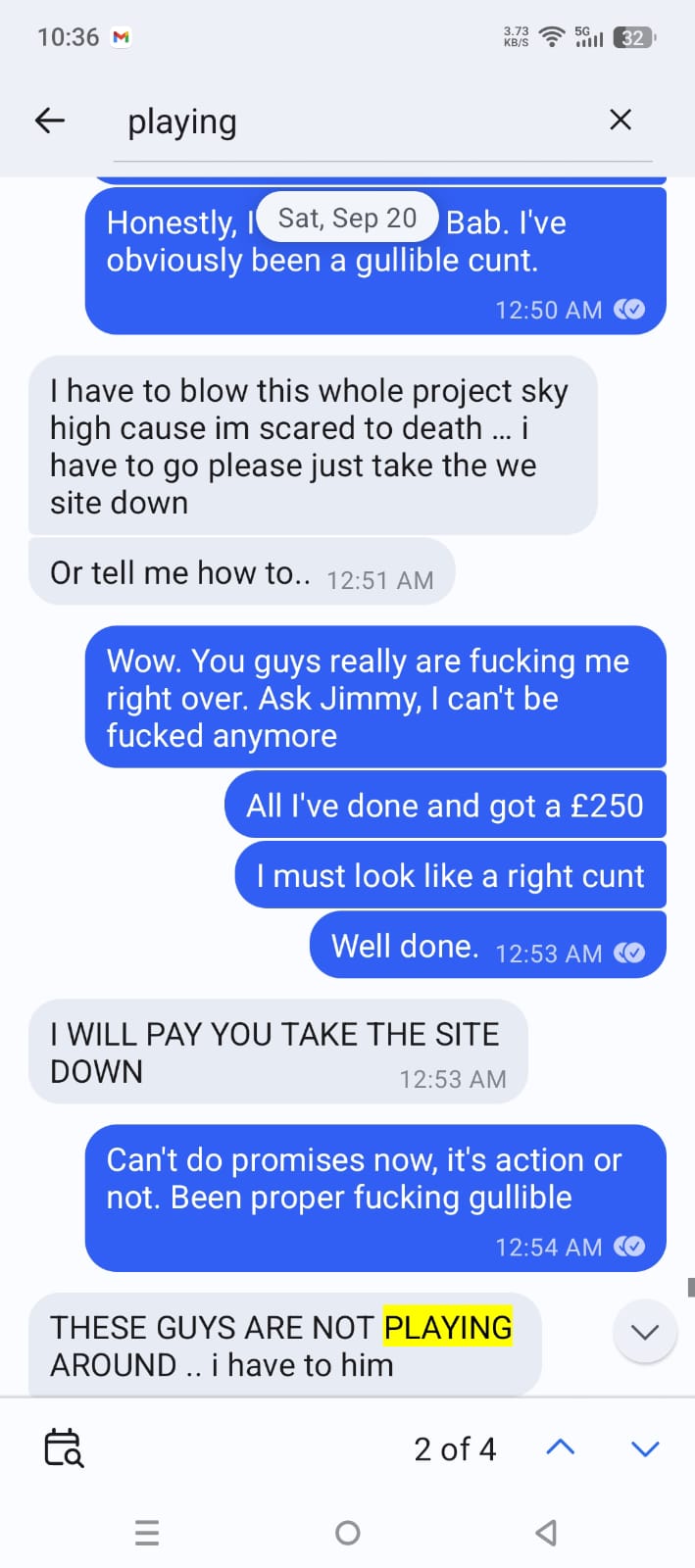 Whatsapp screenshot 3